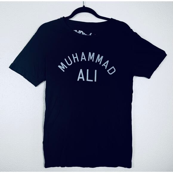 Worn Free Muhammad Ali Float Like A Butterfly Graphic T-Shirt *RARE* Mens Small - Picture 1 of 3